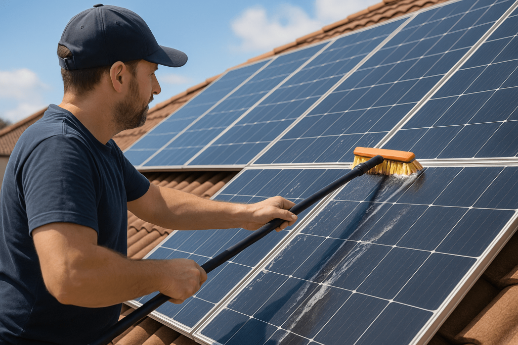 reinigen zonnepanelen prijs