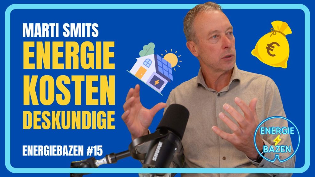 Marti Smits in aflevering 15 van de Energiebazen podcast over energiekosten